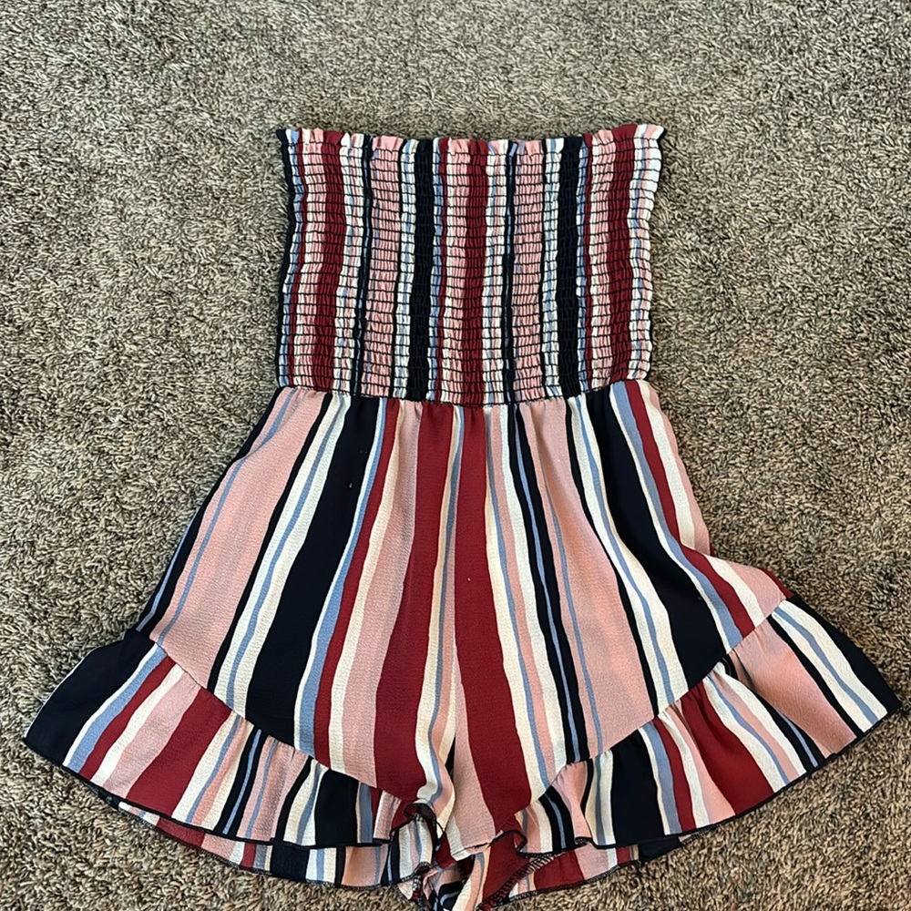 Blue blush women’s romper